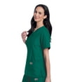 thumbnail image 3 of Landau Unisex V-Neck Scrub Top, Style 71221, 3 of 5