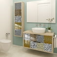 thumbnail image 5 of 10 Sheets Self Adhesive Wall Tiles for Kitchen and Bathroom Backsplash, 30 x 30 cm,（Leopard Patterns）, 5 of 5