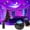 Black, variant on Galaxy Star Projector Night Light, 10 Colors LED Ceiling Projector with Wireless Music, App & Remote Control, Timer, Starry Sky Mood Lighting for Bedroom, Party, Christmas Decor
