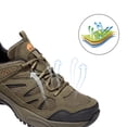 thumbnail image 6 of OutPro Men's Hiking Shoes Non-Slip Lightweight Sneakers Breathable Athletic Shoes Low-Top Trail Running Shoes, 6 of 9