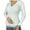 A-White, variant on Wyobmus V Neck Sweaters for Women Casual Long Sleeve Flip Collar Pullover Solid Color Knitted Stripe Baselayer Sweaters Tops A-Beige