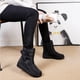thumbnail image 3 of Botas Nieve Invierno Zapatos Planos para Señoras Con Forro Felpa Regalos Madres Amigas, 3 of 9