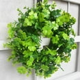 thumbnail image 2 of forma forma forma de hojas de primavera y verano, de de artificial, puerta de colgante para pared,, 2 of 7