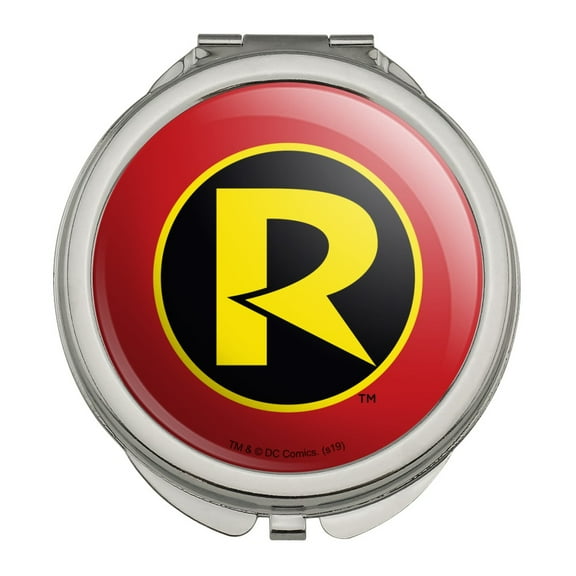 Batman Robin Logo Compact Travel Purse Handbag Makeup Mirror
