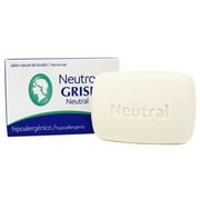 Grisi Neutral Soap, Cleansing and Hypoallergenic Soap, 3.5 Oz.