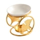 thumbnail image 2 of Quemador de aceite esencial Perfecl Cerámica Dorado, 2 of 8