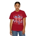 thumbnail image 4 of Coquette 4th of July America Bows Comfort Colors Shirt, 4 of 5