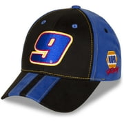 Youth Hendrick Motorsports Team Collection Black/Royal Chase Elliott NAPA Big Number Adjustable Hat - OSFA