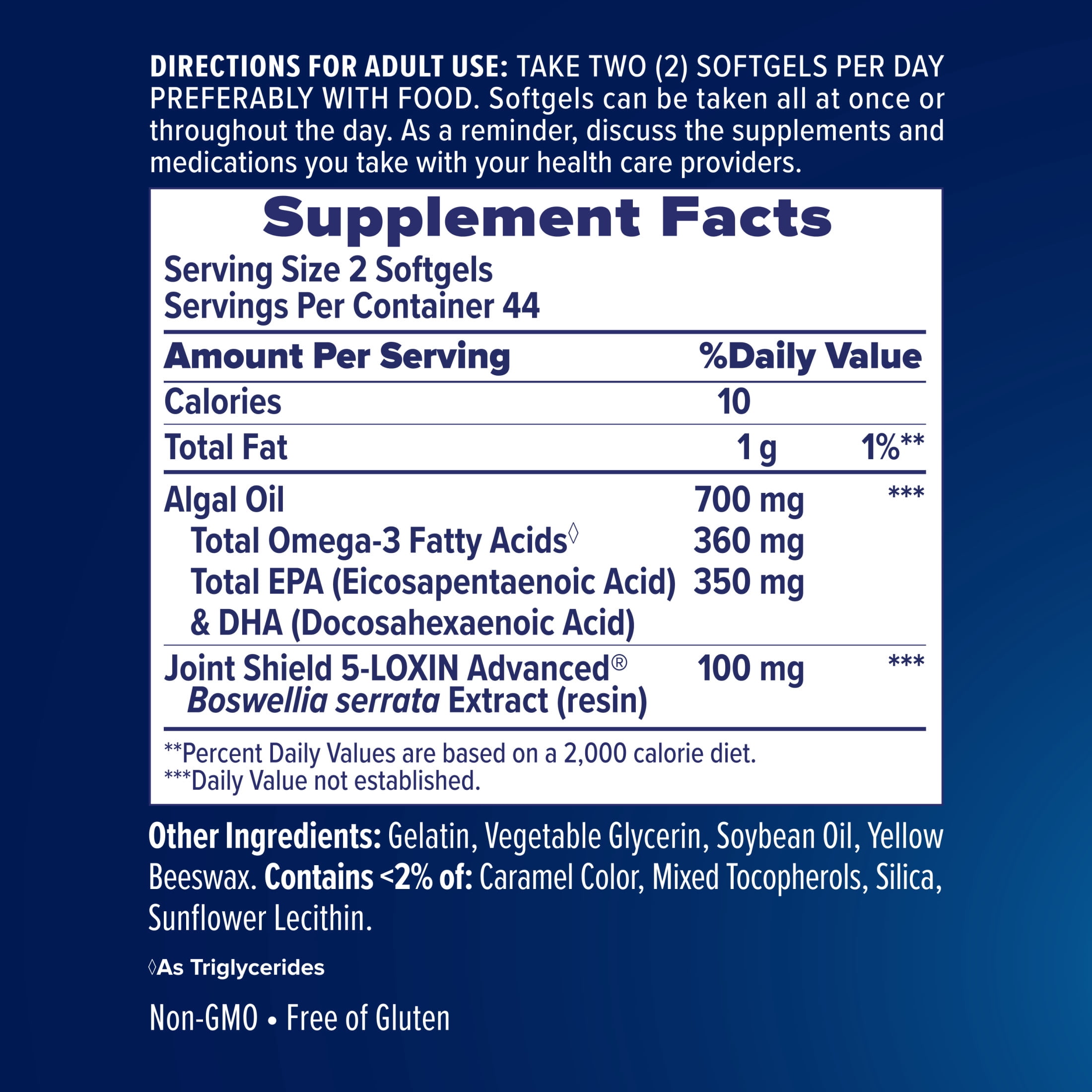 Osteo Bi-Flex Advanced Omega-3 Joint Complex, Joint Support Supplement Softgels, 88 Count