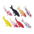 thumbnail image 4 of ZTTD 1 Pcs Figurines Miniatures de Poissons Koi Faux Poissons Rouges Décorations pour Bricolage Aquarium Maison de Poupée Jardin Miniature Statues de Carpe Réalistes pour Aménagement Paysager Créatif, 4 of 9