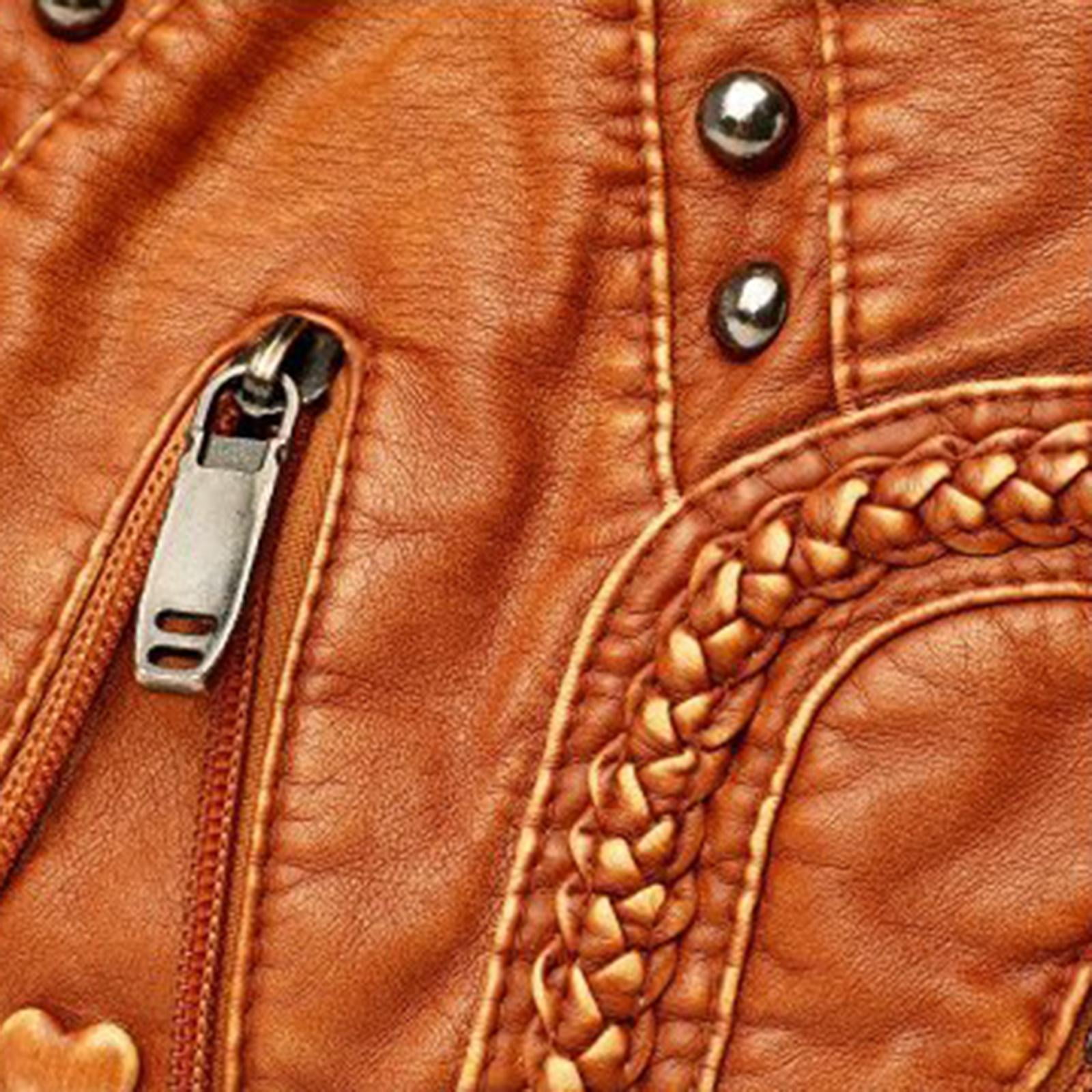 Vintage Shoulder Bag Adjustable Strap Gift Multipurpose PU Leather Clutch Purses Brown