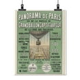 thumbnail image 2 of Print: Panorama De Paris. Vu De La Nacelle Du Grand Ballon Captif A Vapeur, 2 of 4