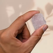 Rose Quartz Crystal Raw Stones (2 Pieces)