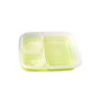 thumbnail image 1 of Caja de Almuerzo de Plástico Del Compartimento Del Grado Alimentario de 5Pc/7Pc, Recipientes de Alimentos de Plástico de Calefacción de Microondas de Mantenimiento Fresco de 6x6.6x2.17In con Tapas, 1 of 6