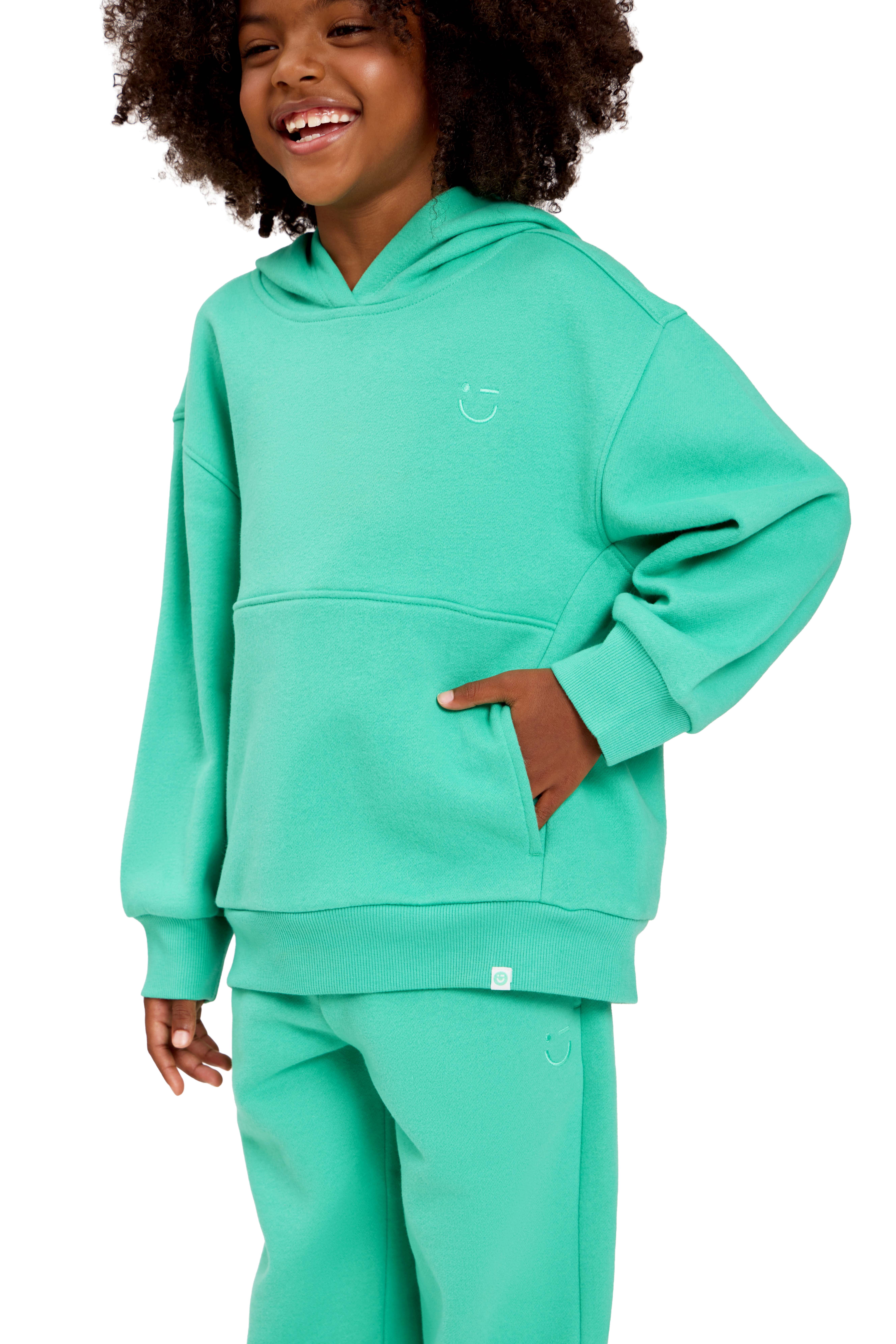 Color Mix by Garanimals Kids Butter Fleece Hoodie, Sizes 6-16