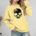 thumbnail image 3 of RUTAYY Children Girls Sweatshirt Casual with Pocket Long Sleeve Cute Drop Shoulder Chic Classic Pullover, 3 of 4