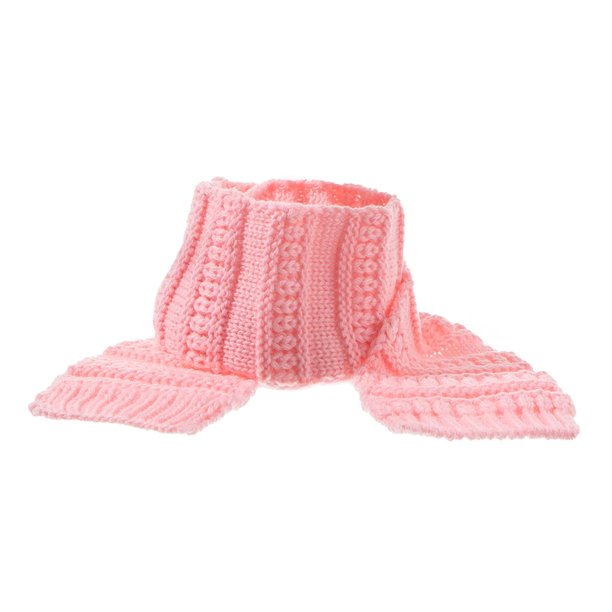 Sistema de bufanda del sombrero del beanie de invierno para niños, niñas para niños, bufandas de sombreros de punto cálido, sombrero de invierno bebé Bufanda rosa Yinane Niños de punto sombrero y bufanda
