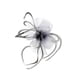thumbnail image 5 of Jumpingount Tocado de malla para mujer, accesorios de fotografía multicolor, tocado ajustable para fiesta de Cosplay, banda para el pelo para Gris claro 2Conjunto, 5 of 6