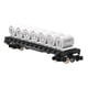 thumbnail image 4 of Modelo de vagón de ferrocarril a escala 1:160, modelo de remolque de contenedor ferroviario, colecciones de modelos a escala HO para Estilo A, 4 of 9