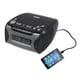 thumbnail image 2 of Radio despertador Naxa con reproductor de CD y puerto de carga USB, 2 of 8