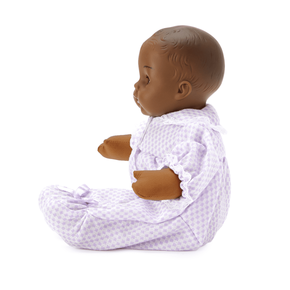 Madame Alexander Lavender Check Huggums® Baby Doll, Dark Skin Tone