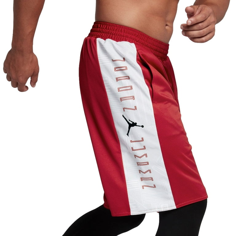 Jordan Men s Retro 11 Reversible Basketball Shorts Red White Black Walmart