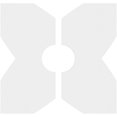 thumbnail image 5 of 10"OD x 3"ID x 3 1/2"C x 1"P Titus Architectural Grade PVC Contemporary Ceiling Medallion, Two Piece, 5 of 7