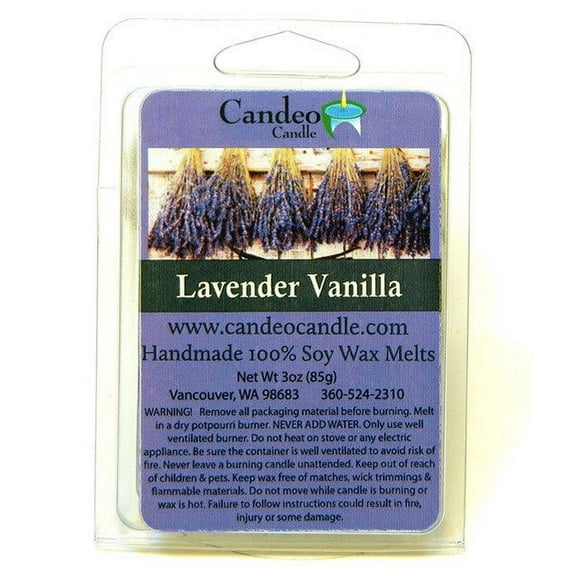 Lavender Vanilla, Soy Melt Cubes, 2-Pack