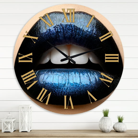 Designart 1 in Modern,Contemporary Wall Clock