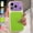 Green, variant on Summer Dopamine Jelly Liquid Silicone Case, New Summer Color Block Phone Case, Summer Dopamine Phone Case for iPhone 13/14/15/16/17 Pro Max