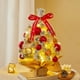 thumbnail image 1 of Mini árbol de Navidad artificial con luces LED | Árbol de Navidad de mesa de 45 cm para escritorio de casa y oficina | Incluye adornos y guirnalda de luces a pilas, 1 of 7