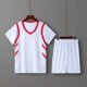 thumbnail image 4 of Odeerbi Niños Niñas Rápido Seco Uniforme de Baloncesto 2 En 1 Estilo Camiseta Shorts Ropa Deportiva Transpirable Conjunto Atlético Para 2-13 Años, 4 of 9