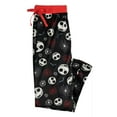 thumbnail image 2 of Women's Tim Burton's the Nightmare Before Christmas Sueded Fleece Pajama Pants, 2 of 3