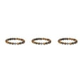 thumbnail image 1 of Wweixi Unique Fashionable Beaded Cross Bracelets For Trendsetters Comfortable To Wear tiger eye stone 3Set, 1 of 6