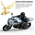 thumbnail image 3 of SHISUYAN 1pc Motorbike 3D Eagle Hood Badge Unique Motorcycle Modification Decoration, 3 of 8