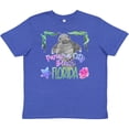 thumbnail image 3 of Inktastic Panama City Beach Florida Cute Swimming Manatee Youth T-Shirt, 3 of 5