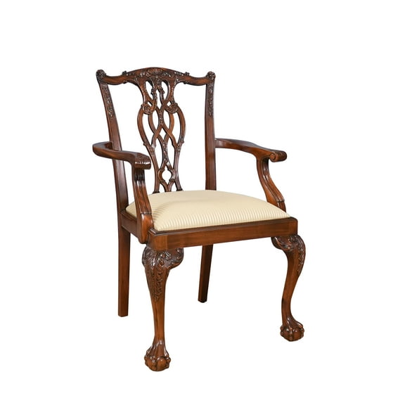 Devon Solid Mahogany Arm Chair