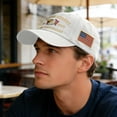 thumbnail image 6 of WKSCLPAI 250 Anniversary Usa Hat, 1776-2026 Star Flag & Eagle Embroidered Patriotic Cap, 250 Year American Anniversary Hat, Adjustable Baseball Cap for Men Women, 6 of 7