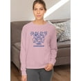 thumbnail image 2 of Tokyo Championship Peony Flower Sweatshirt Women -Image by Shutterstock, Female Medium, 2 of 4