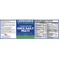thumbnail image 4 of LifeSource Vitamins Coenzymated Once Daily Multi - 30 Veg Capsules, Methylated B-Vitamins & Minerals, 4 of 5