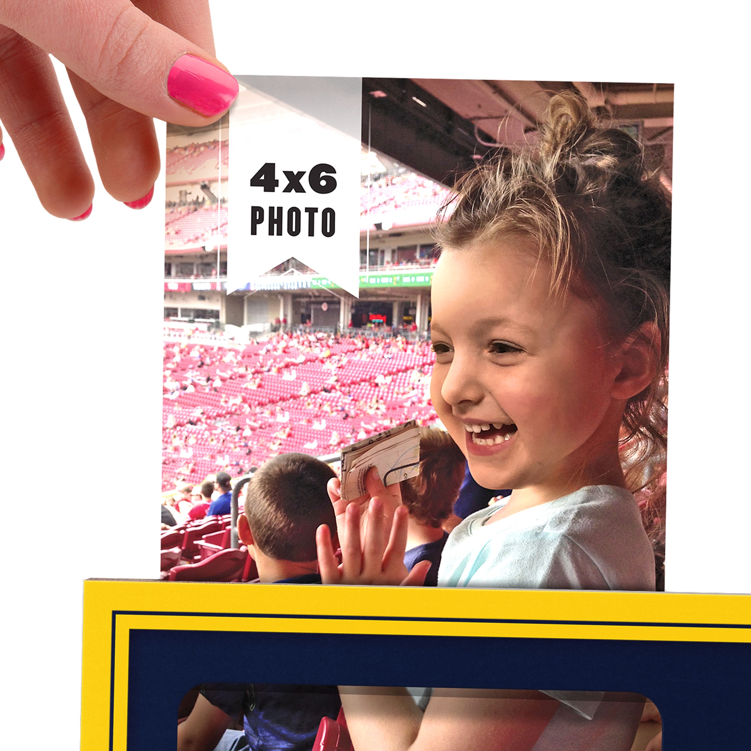 Michigan Wolverines 3D Logo Picture Frame