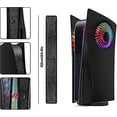 thumbnail image 4 of Ps5 Plates With Vent, Gray Camouflage Ps5 Plates With Black Ps5 Middle Skin, Hard Abs Shockproof Ps5 Replacement Shell Anti-scratch Ps5 Cover Plates, 4 of 4