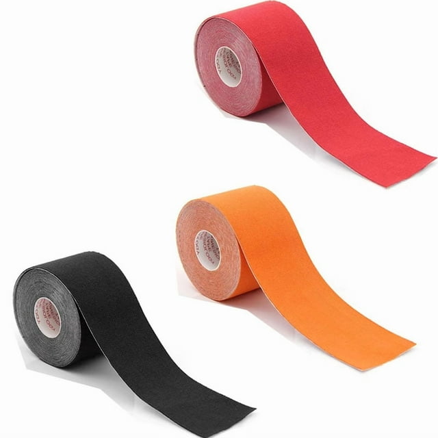 1/2/3Pcs Mcomcle Recovery Protector Strapping Pain Relief TennisGym Waterproof Kinesiology Tape Sports Stickers Athletic Bandage