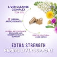 thumbnail image 4 of Gentle Liver Cleanse Detox & Repair Formula - Herbal Liver Supplement - Milk Thistle with Silymarin, Artichoke Extract, Dandelion, Beet Root, Chicory & Turmeric to Support Liver Health - 120 Capsules, 4 of 10