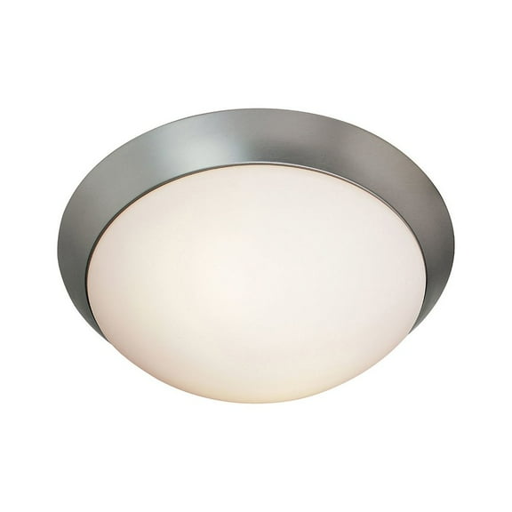 Access Lighting LED Flush Mount in Brushed Steel Color