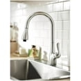 thumbnail image 4 of Moen 4736 Arbor 4 GPM Deck Mounted Single Handle Utility Faucet - Chrome, 4 of 7