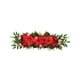 thumbnail image 2 of Swag de Peonía Rosa Artificial 25.6in | Guirnalda floral de seda con hojas de hortensia | Decoración de arco de corona de puerta | Rosa, Blanco, Rojo, Azul | Decoraciones de la casa de la chimenea, 2 of 6