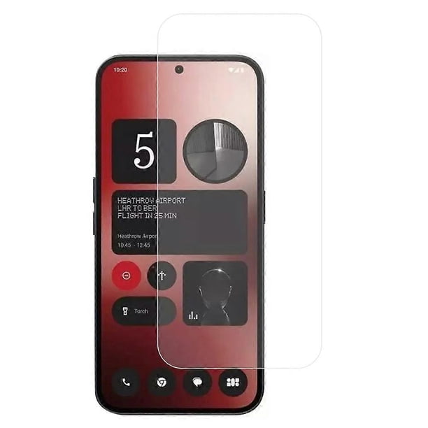 For Nothing Phone (3a) Screen Protector High Aluminium Silicon Glass Film 2.5D Arc Edge