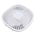 thumbnail image 4 of Ventilador pequeño 4 niveles Velocidad del viento 3 niveles de brillo Carga USB Ventilador silencioso para tienda de campaña Ventilador portátil con ganchosBlanco, 4 of 14