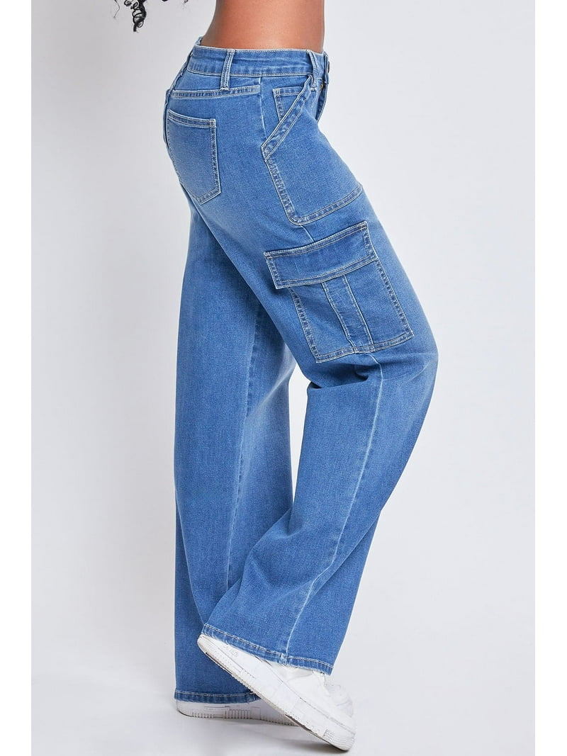 デニム・ジーパン JACOB COHEN RIRI RELAXED FIT CARGO JEANS Women's Low Rise Relaxed Cargo Jeans - Walmart.com